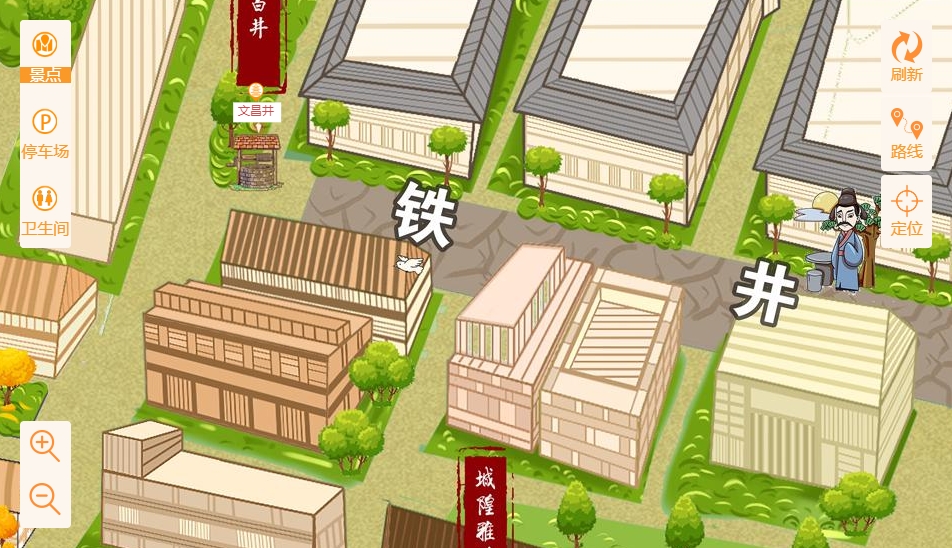 无为智慧景区：手绘地图与语音导览的完美融合